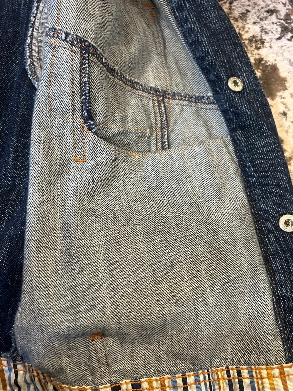 Timberland unisex Indigo Blue Denim Shirt Jacket